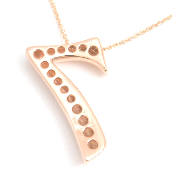 Franck Muller Talisman No.7 Necklace Pink Gold 750PG in Great Condition