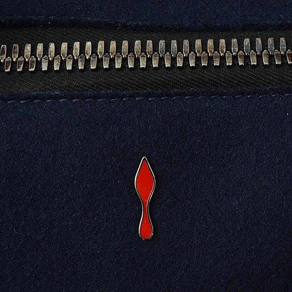 Christian Louboutin Felt Boston Bag in Great Condition