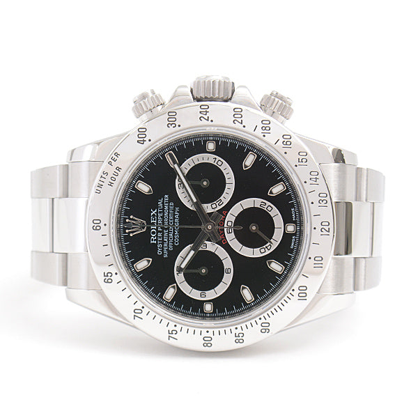 Rolex Daytona Cosmograph Black Dial Automatic Watch in Great Condition