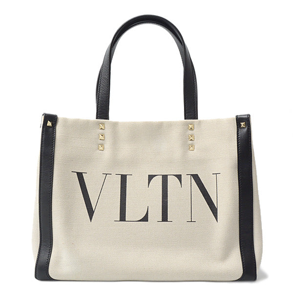 Valentino Garavani 2WAY Tote Bag Off-White in Great Condition