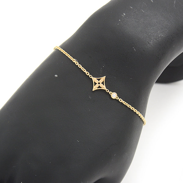 Louis Vuitton Monogram Idylle Bracelet 750YG 1P Diamond