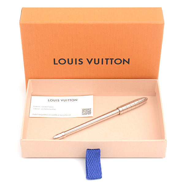 Louis Vuitton Metal Stylo Agenda Ballpoint Pen N75001