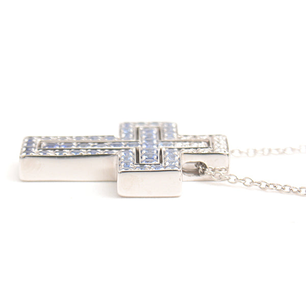 Damiani Belle Epoque Sapphire Diamond Necklace