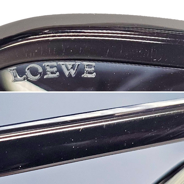 Loewe Dark Blue Lens Sunglasses Metal Plastic Frame in Great Condition