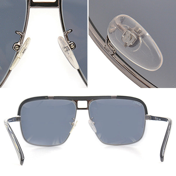 Loewe Dark Blue Lens Sunglasses Metal Plastic Frame in Great Condition