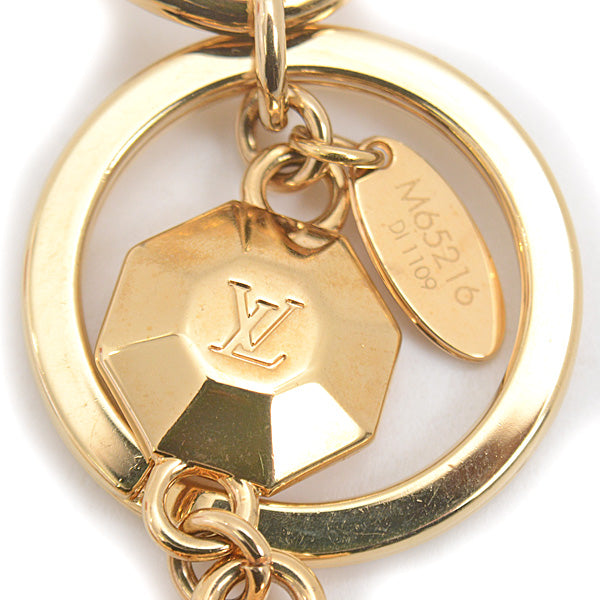 Louis Vuitton Metal Keychain LV Facette M65216