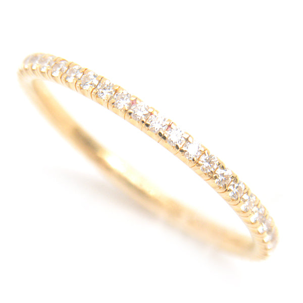 Cartier 750YG Diamond Full Eternity Ring in Great Condition