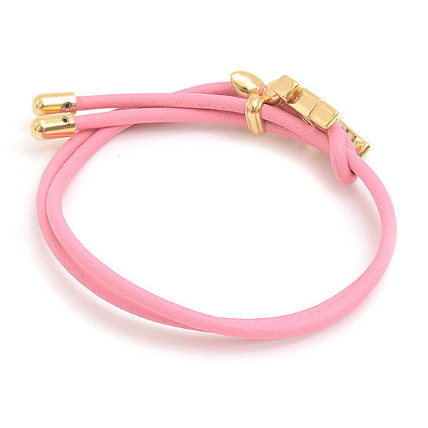 Louis Vuitton Leather Bracelet LV Bloom M0975Z