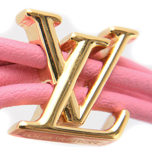 Louis Vuitton Leather Bracelet LV Bloom M0975Z