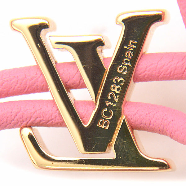 Louis Vuitton Leather Bracelet LV Bloom M0975Z