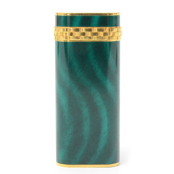 Cartier Green Marble Gas Lighter in Great Condition