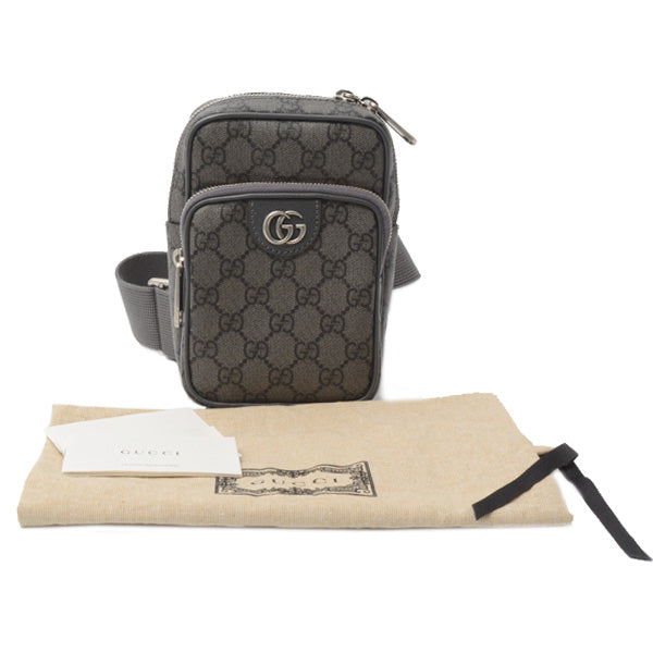 Gucci GG Supreme Off-Dia Mini Shoulder Bag PVC 752565