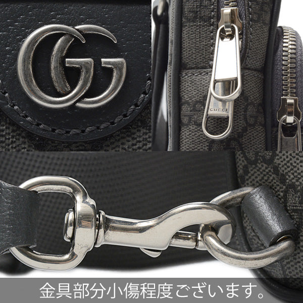 Gucci GG Supreme Off-Dia Mini Shoulder Bag PVC 752565