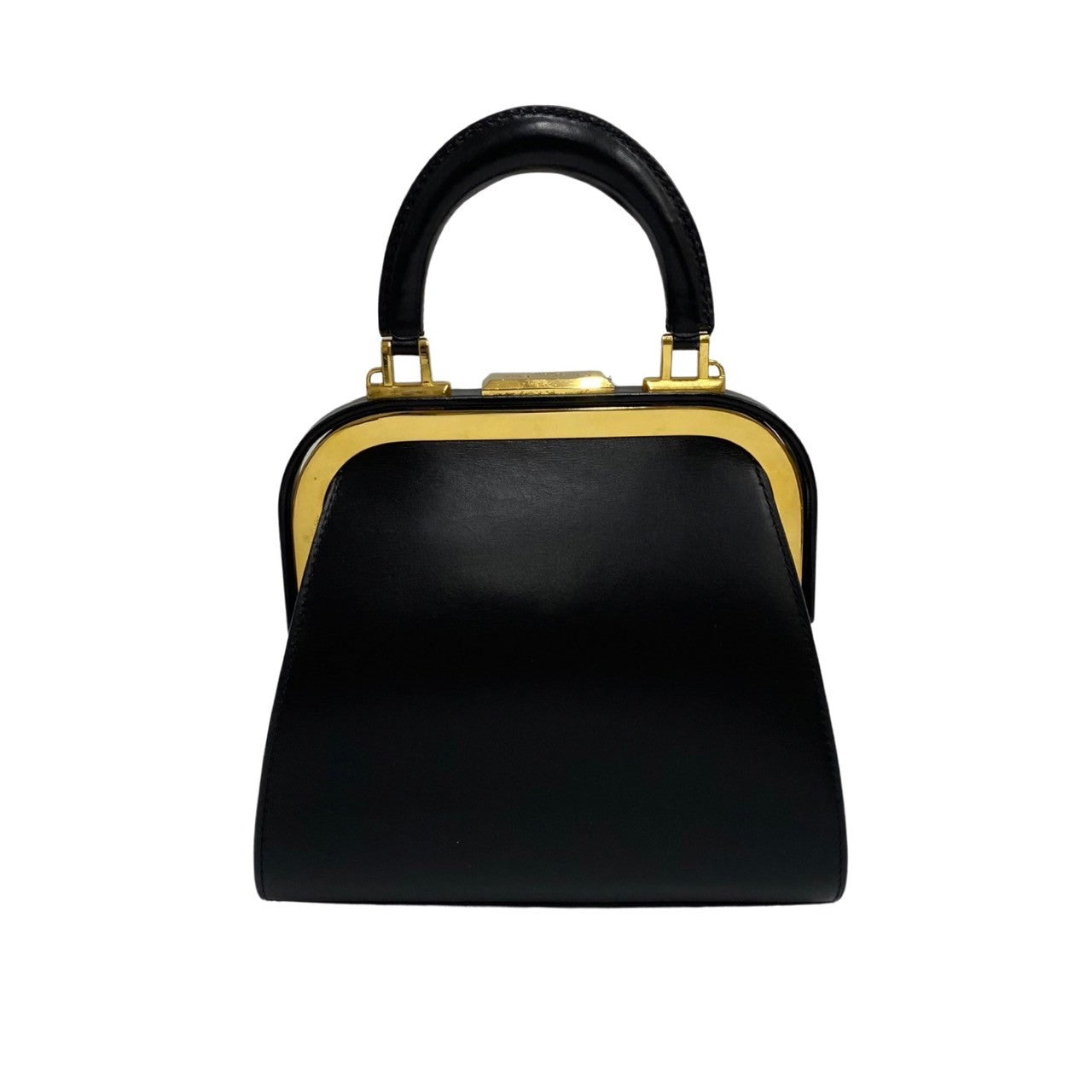 Christian Dior Leather Mini Shoulder Handbag Black