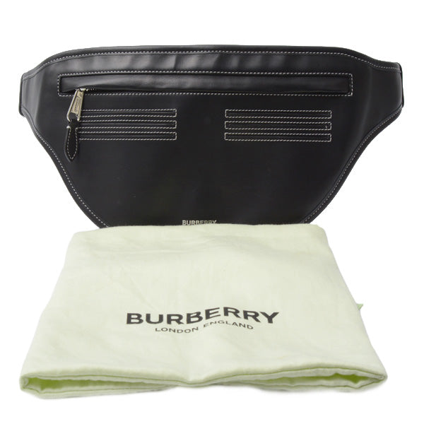 Burberry Leather Waist Bag Black in Great Condition