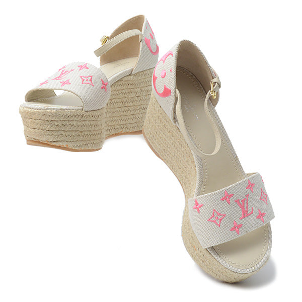 Louis Vuitton Starboard Wedge Sandals