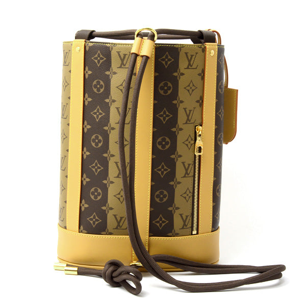 Louis Vuitton Monogram Stripe Randonee Messenger Bag M45968 in Pristine Condition