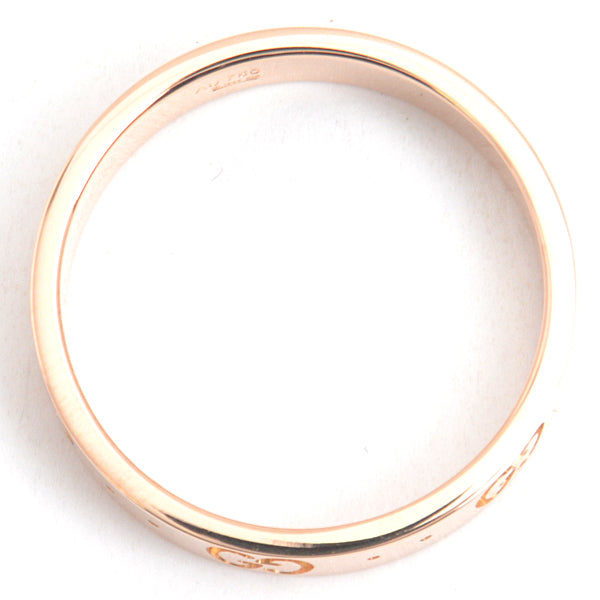 Gucci Icon Ring 750PG Pink Gold in Great Condition