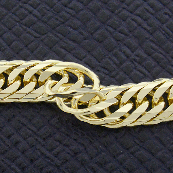 K18 M-Cut Triple Necklace Yellow Gold