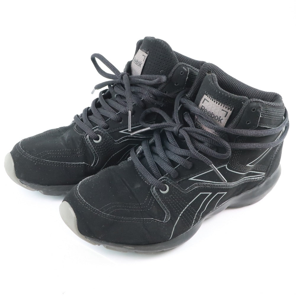 Reebok High-Top Canvas Sneakers Black