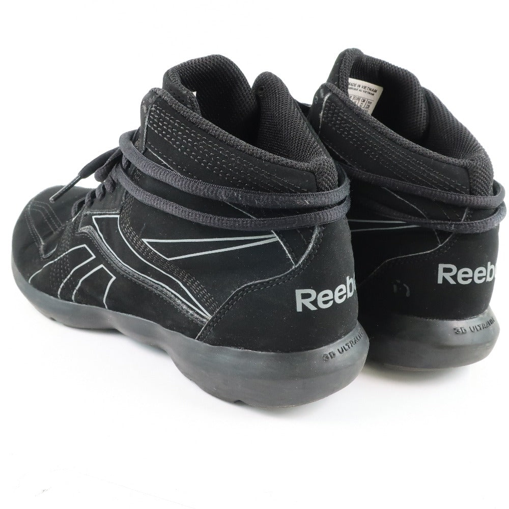 Reebok High-Top Canvas Sneakers Black