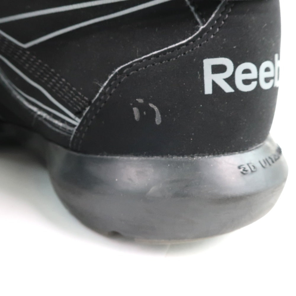 Reebok High-Top Canvas Sneakers Black