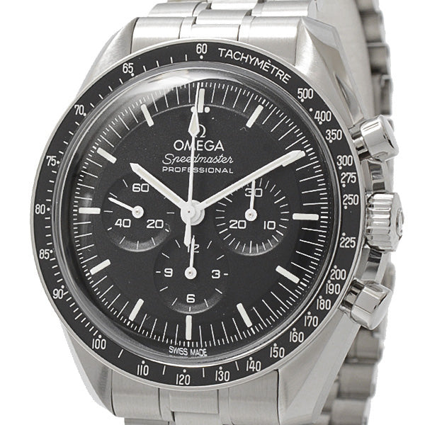 Omega Speedmaster Moonwatch Co-Axial Manual Wind Black Dial