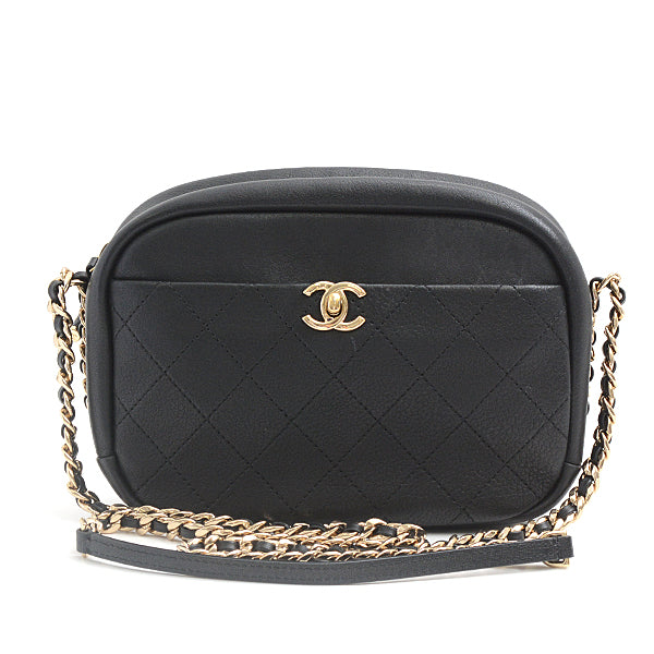 Chanel Chain Shoulder Bag Camera Bag Black in Great Condition