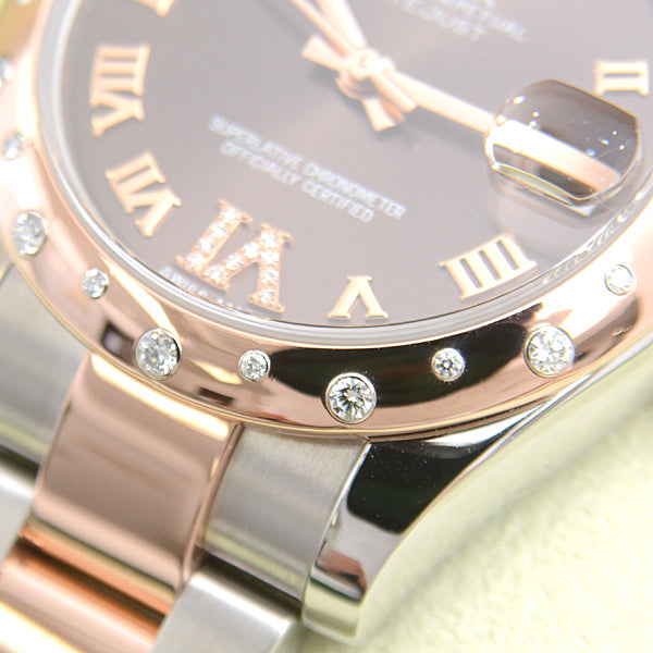 Rolex Datejust 31 Chocolate Dial Automatic 178341 SS 750PG