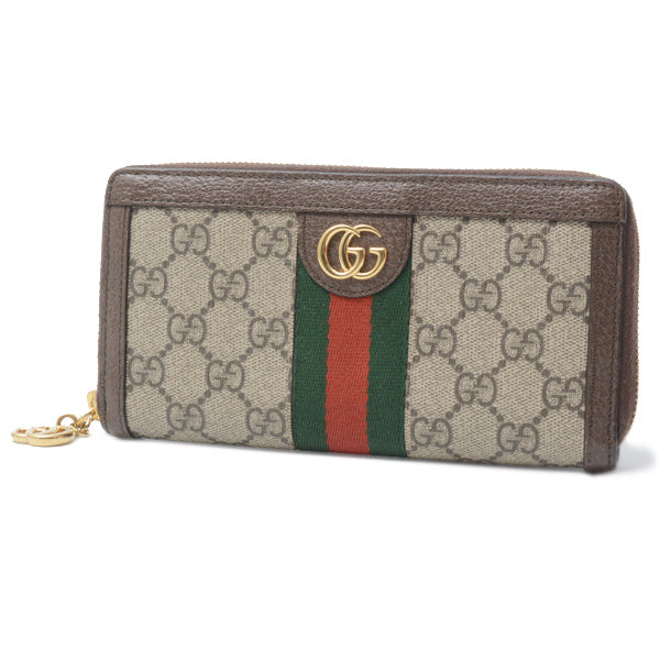 Gucci Ophidia GG Supreme Zip Wallet in Great Condition