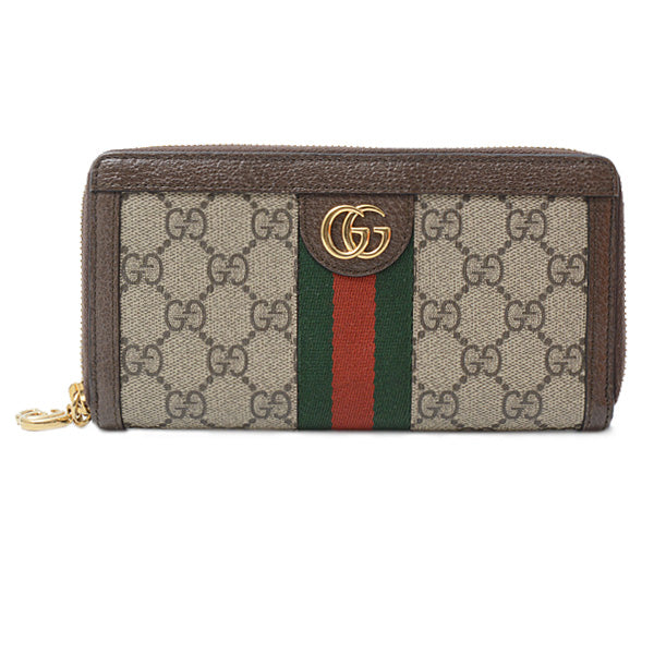 Gucci Ophidia GG Supreme Zip Wallet in Great Condition