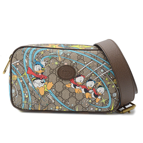 Gucci GG Supreme Disney Donald Duck Crossbody Bag 602695