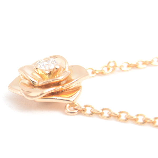 Piaget Rose Diamond Necklace 750PG Pink Gold