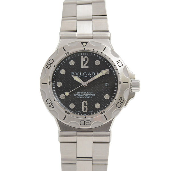 Bvlgari Diagono Professional Scuba Automatic Watch DP42SSD Stainless Steel in Great Condition