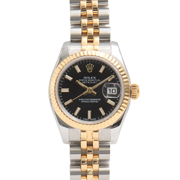 Rolex Datejust Automatic Watch 179173 Stainless Steel Yellow Gold