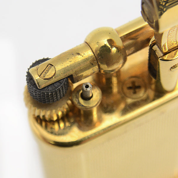 Dunhill Gold Hammer Head Gas Lighter