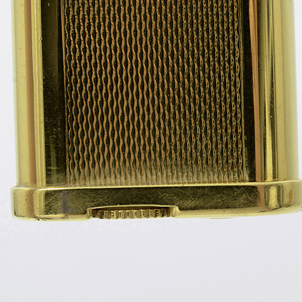 Dunhill Hammerhead Gas Lighter Gold Pre-owned in Very Good Condition