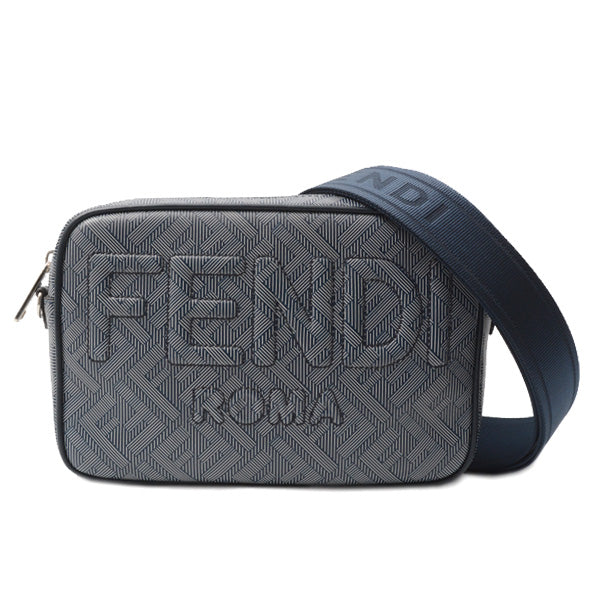 Fendi FF Fabric Camera Case Shoulder Bag 7M0286 in Great Condition