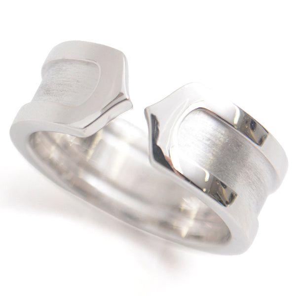 Cartier C2 Ring 750WG White Gold 47