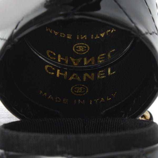 Chanel Patent Leather Chain Shoulder Lip Case