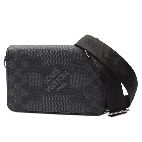 Louis Vuitton Damier Graphite 3D Studio Messenger Bag N50013 in Great Condition