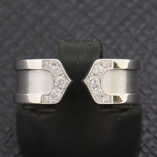 Cartier C2 Diamond Ring 750WG White Gold