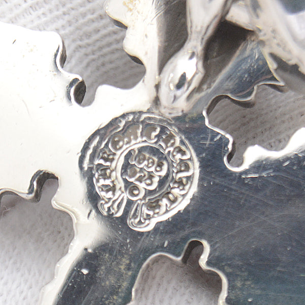 Chrome Hearts Silver Figree Cross XSM Pendant in Great Condition