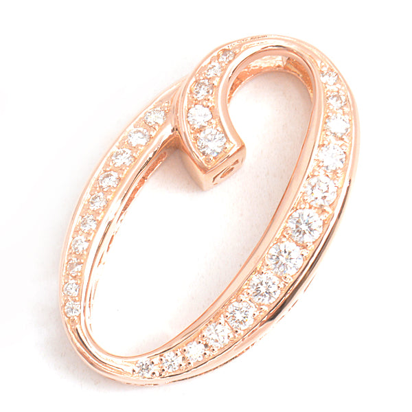 Yukizaki K18PG Diamond Pendant No.0 Pink Gold