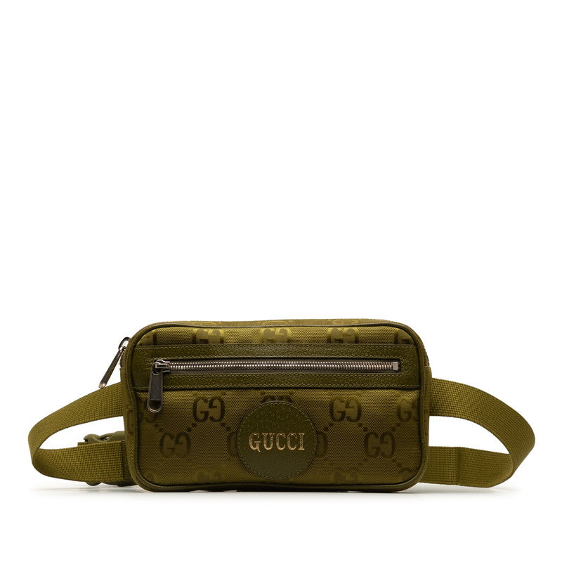 Gucci GG Nylon Off the Grid Belt Bag Canvas Belt Bag 631341 in Excellent condition