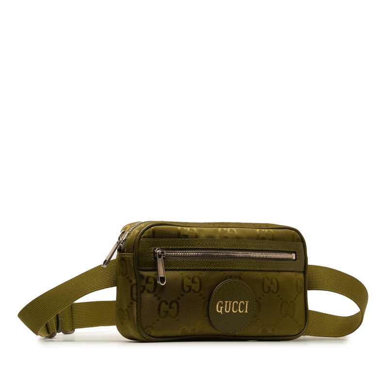 Gucci GG Nylon Off the Grid Belt Bag Canvas Belt Bag 631341 in Excellent condition