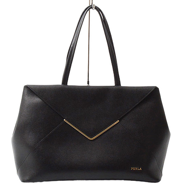 Furla Women's Calf Leather Tote Bag Black