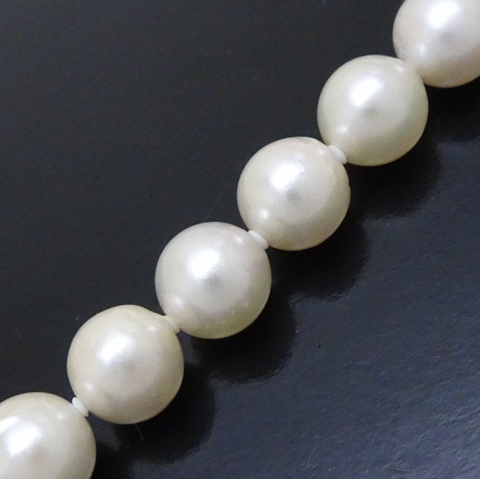 Akoya Pearl Necklace Silver 8-8.5mm