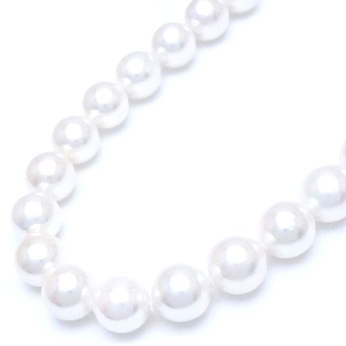 Akoya Pearl Necklace Silver 45.5cm