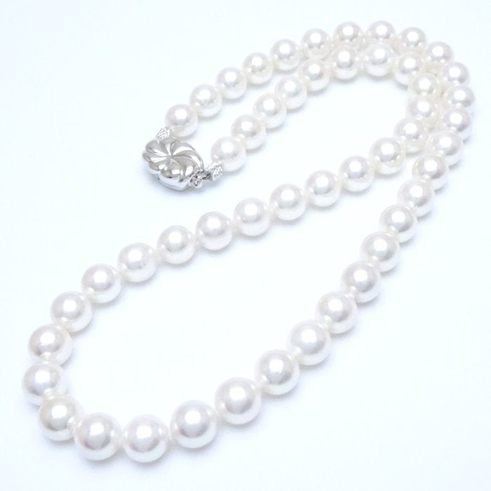 Akoya Pearl Necklace Silver 45.5cm